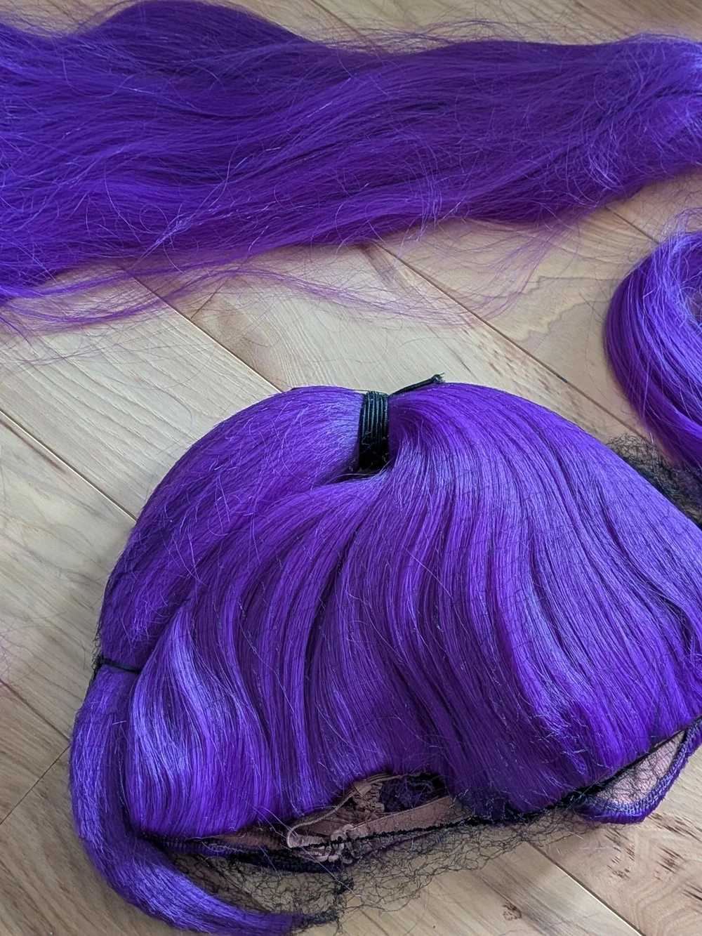 Premium Purple Synthetic Hair - Rumi Wig